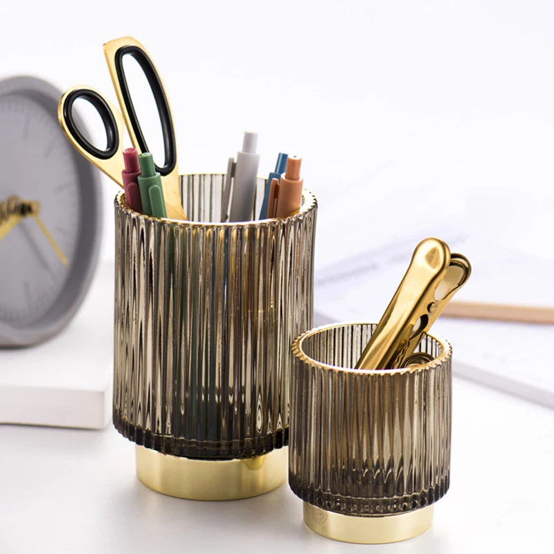 Скандинавский темно-зеленый позолоченный предмет туалетный столик помада