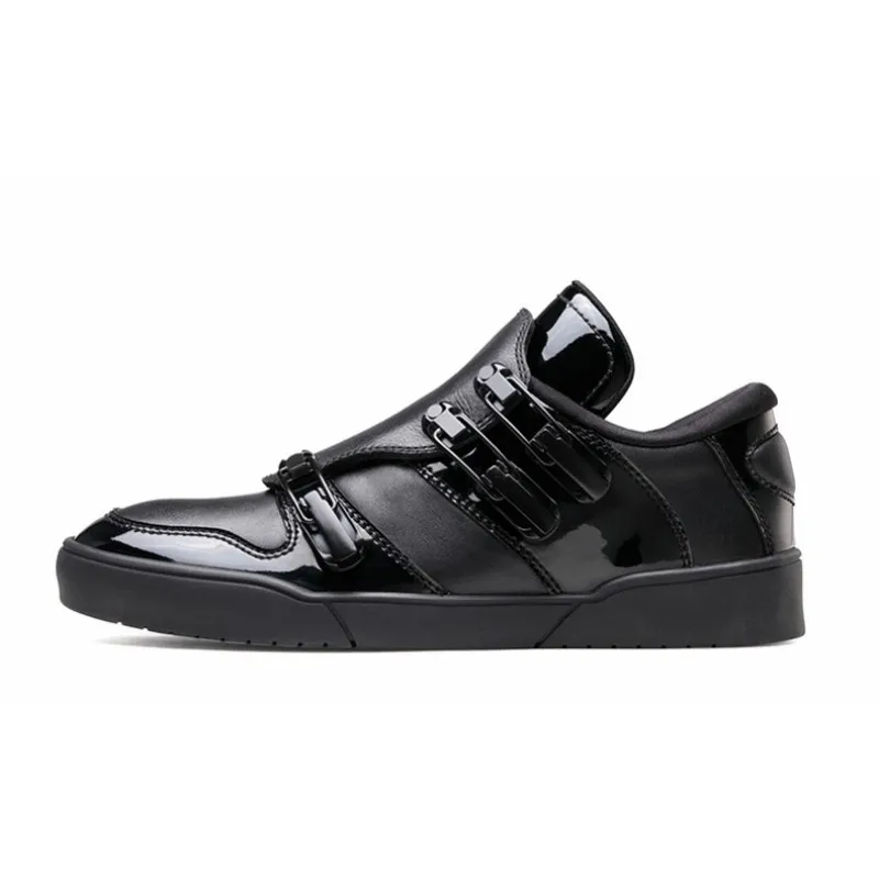 Англия Стиль в стиле панк из натуральной кожи коровы для мужчин дышащего