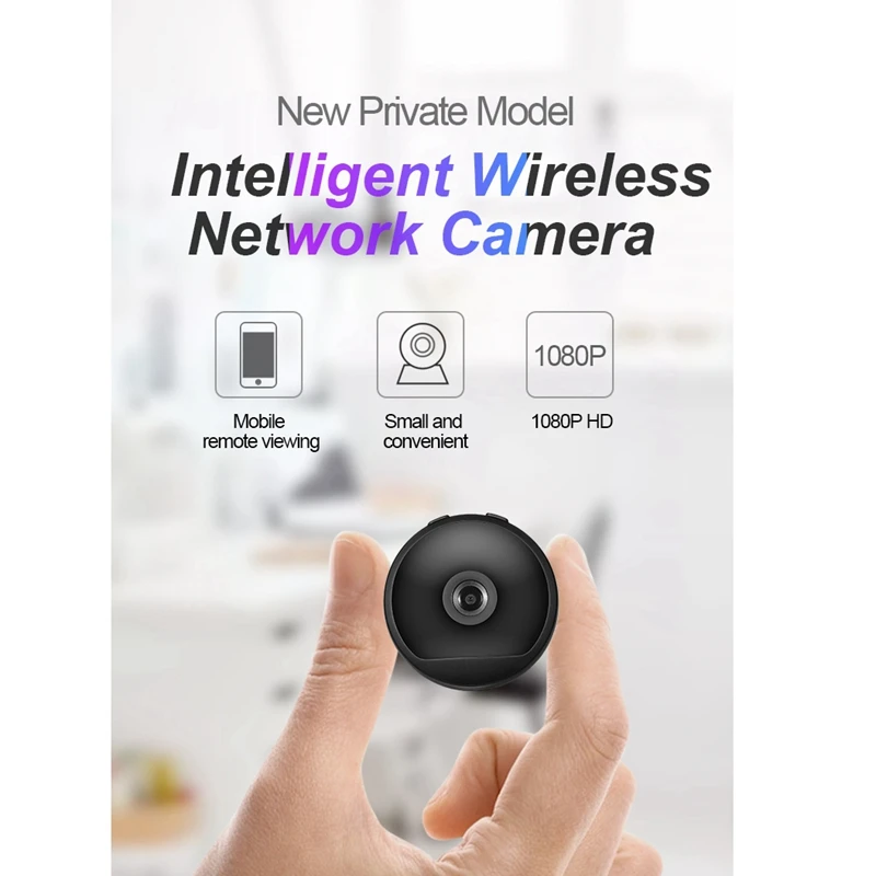 A19 HD 1080P Мини камера IP Wifi ночного видения мини датчик движения видеокамера
