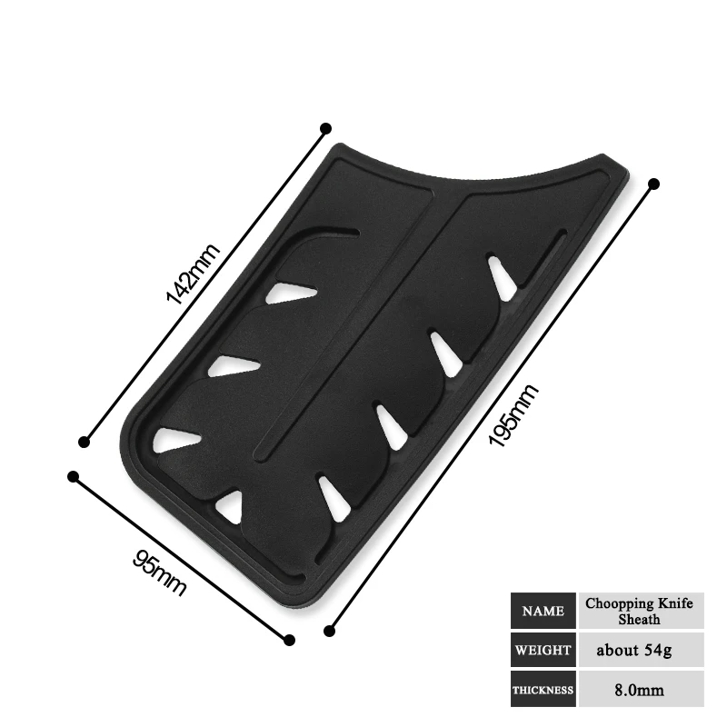 7 inch Knife Cover SOWOLL 4CR14 Нержавеющая сталь Ножи 7 дюймов разделочные Ножи с антипригарным покрытием Пособия по кулинарии инструмент очень острые и прочные Кухня Ножи новое поступление - Цвет: 7 inch Knife Cover