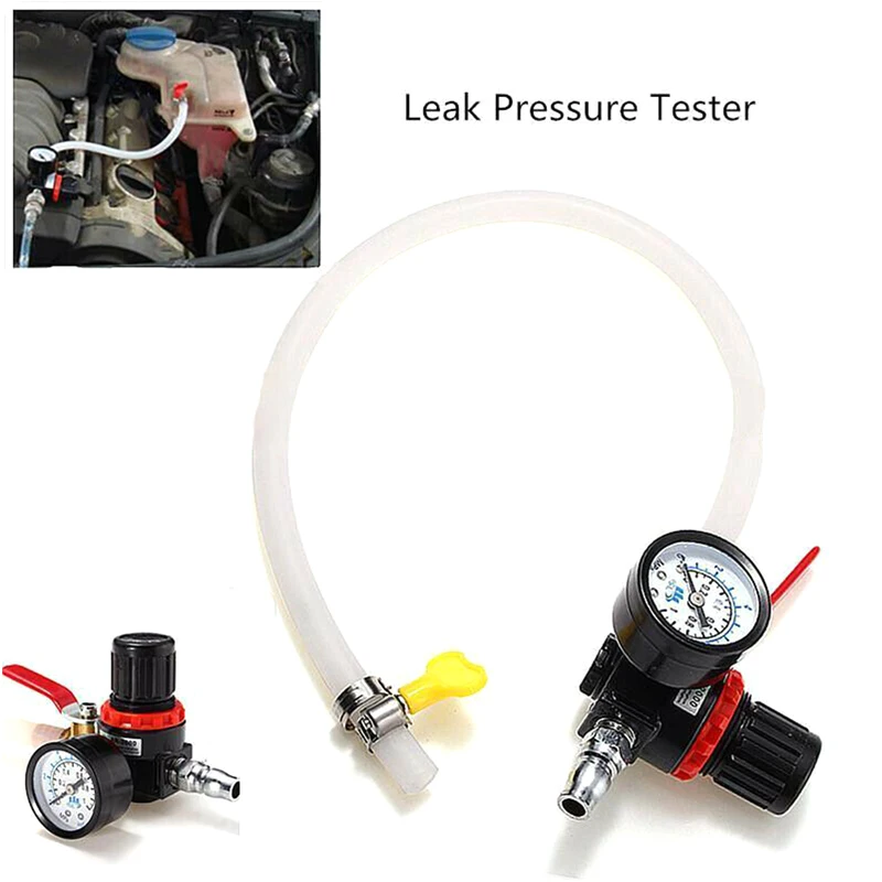 

Hot Car Leak Pressure Tester Checker Tool Cooling Radiator Tank Detector X66