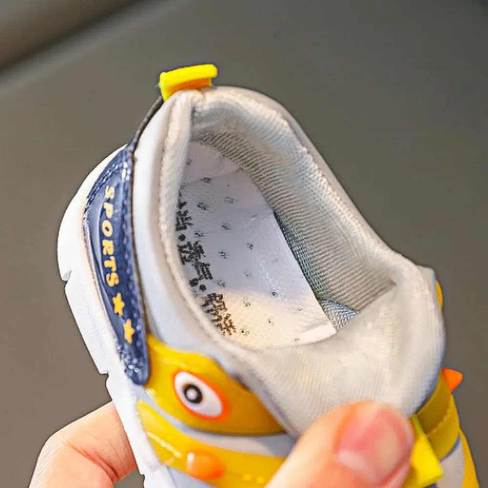 Кроссовки Детские сетчатые Нескользящие дышащие повседневная спортивная обувь