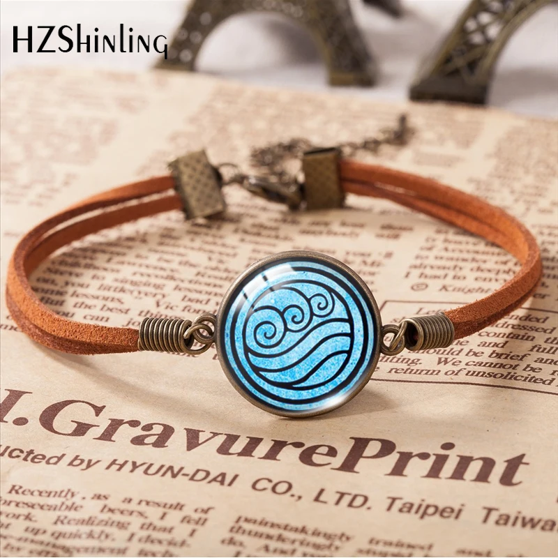 2020 Аватар Легенда Об Аанге база кожаные браслеты воздушный Кочевник колье с
