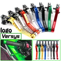motorcycle cnc aluminum brake clutch levers adjustable short lever for kawasaki versys 300x 2017 2018 2019