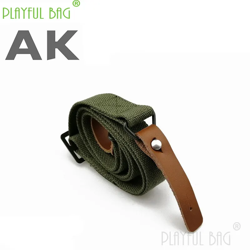 Забавная игрушка AK gun для спорта на открытом воздухе с тактическим холщовым