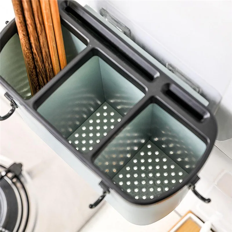 Бытовой Кухня клетка столовые приборы ящик для хранения Настенный палочки