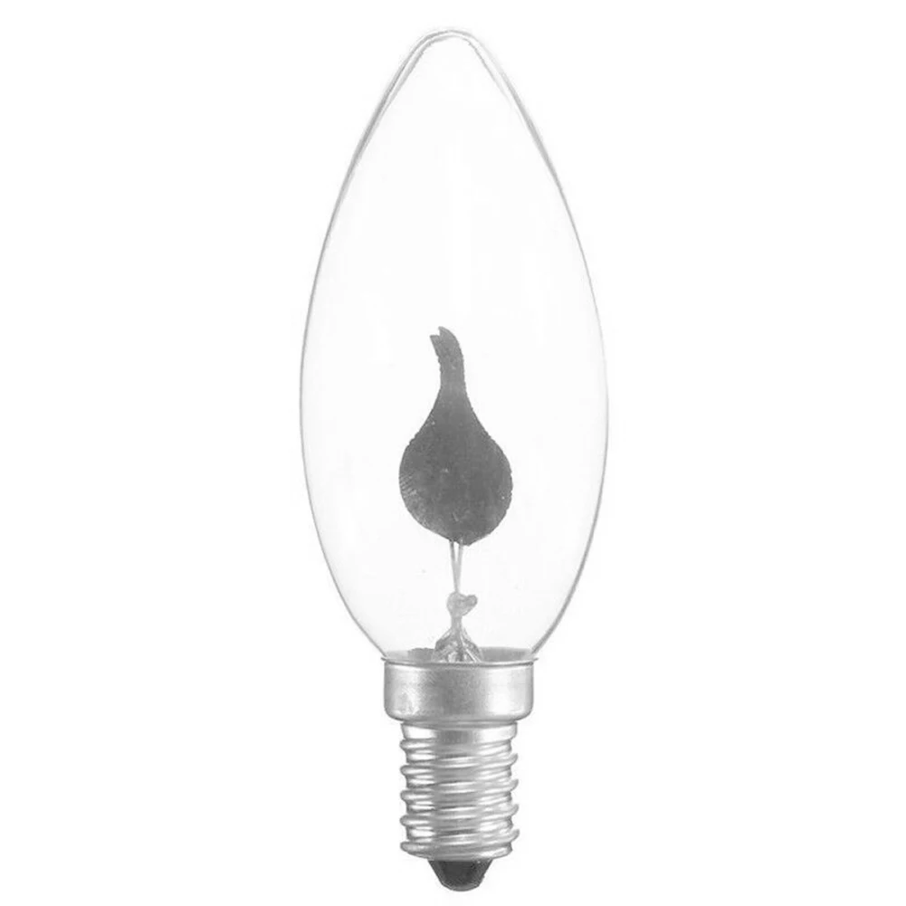 Chandelier Lighting Indoor Glass E27 E14 Retro Dinner Burning Romantic Flicker Flame Light Decorative Home Decor Candle Bulb Led | Лампы и
