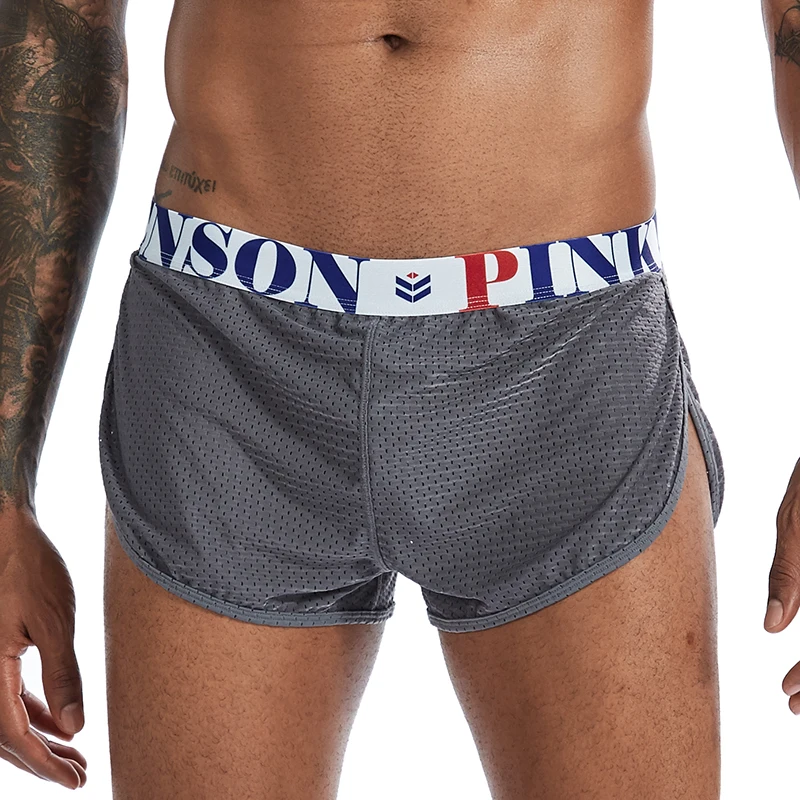 Мужские боксеры с эластичной резинкой на талии сексуальные низкой посадкой