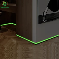 luminous band baseboard wall sticker 5m 3m 1m living room bedroom eco friendly home decoration in the dark diy strip wall paper