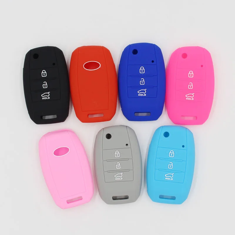 Чехол для ключей KAPU Kia K3 Forte 2019 Rio Carens Optima Sportage 4/2011/2012/2015 Sorento Soul Чехлы от автомобиля