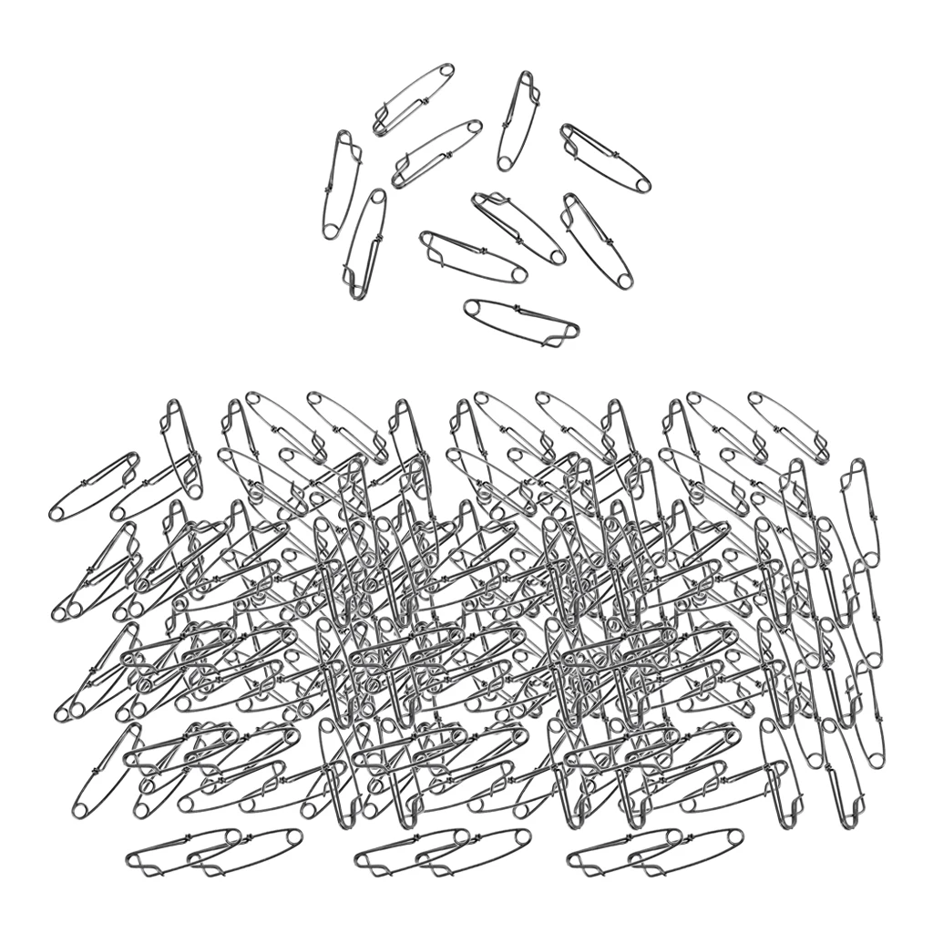 Пакет из 200 нержавеющей стали Удлиненная вешалка в виде ветки оснастки линия