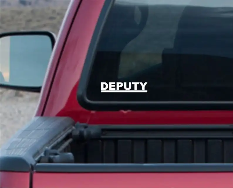 Черная/серебряная виниловая наклейка водостойкая на окно автомобиля подарок