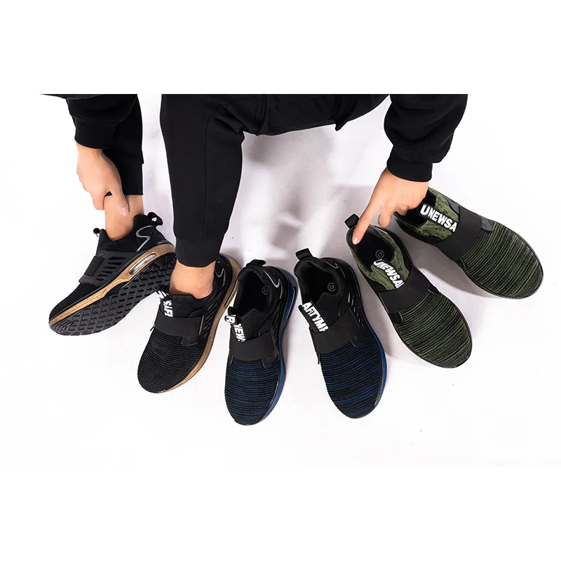 

NewLlightweight And Breathable Safety Work Shoes,Puncture-Proof Comfortable Sports Shoes For Male