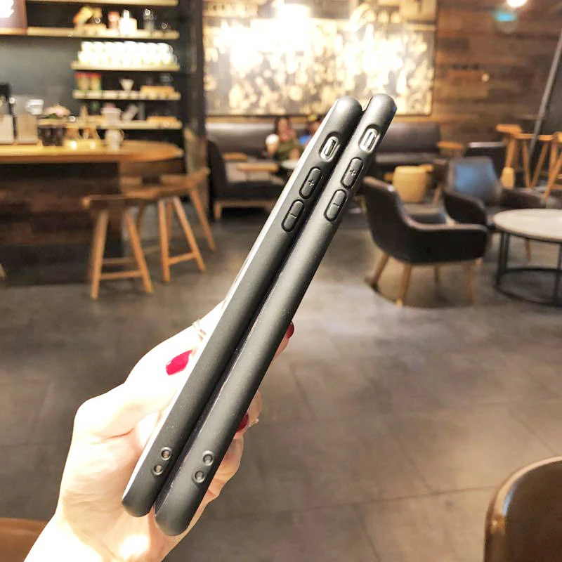 Для iphone XS MAX X XR coque силиконовый чехол 7Plus из закаленного стекла для мобильного