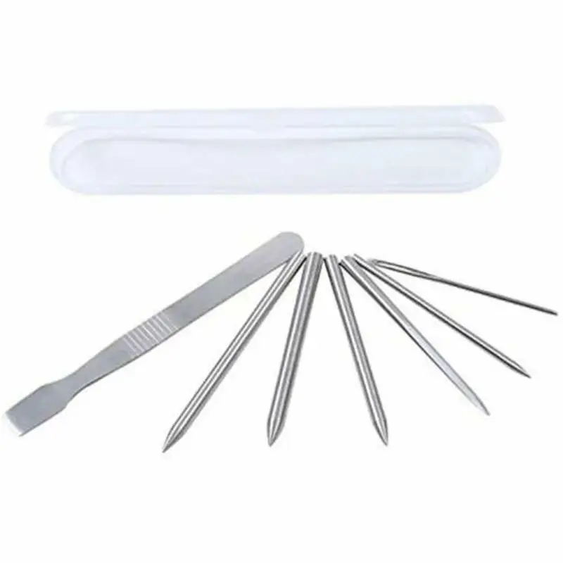 

7Pcs/set Boxed Umbrella Rope Bracelet Knitting Needle Machine Tool Umbrella Knitting Bracelet DIY Needle