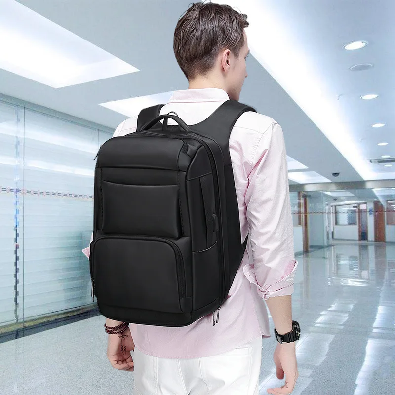 

17.3 inch Traveling Waterproof Anti Theft USB Large laptop backpack 17 inch travel backpack men Big back pack Bags Man 2020