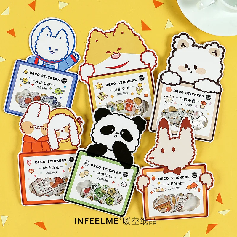 40 шт./1 партия декоративные наклейки на мобильный телефон|Канцелярские наклейки| |