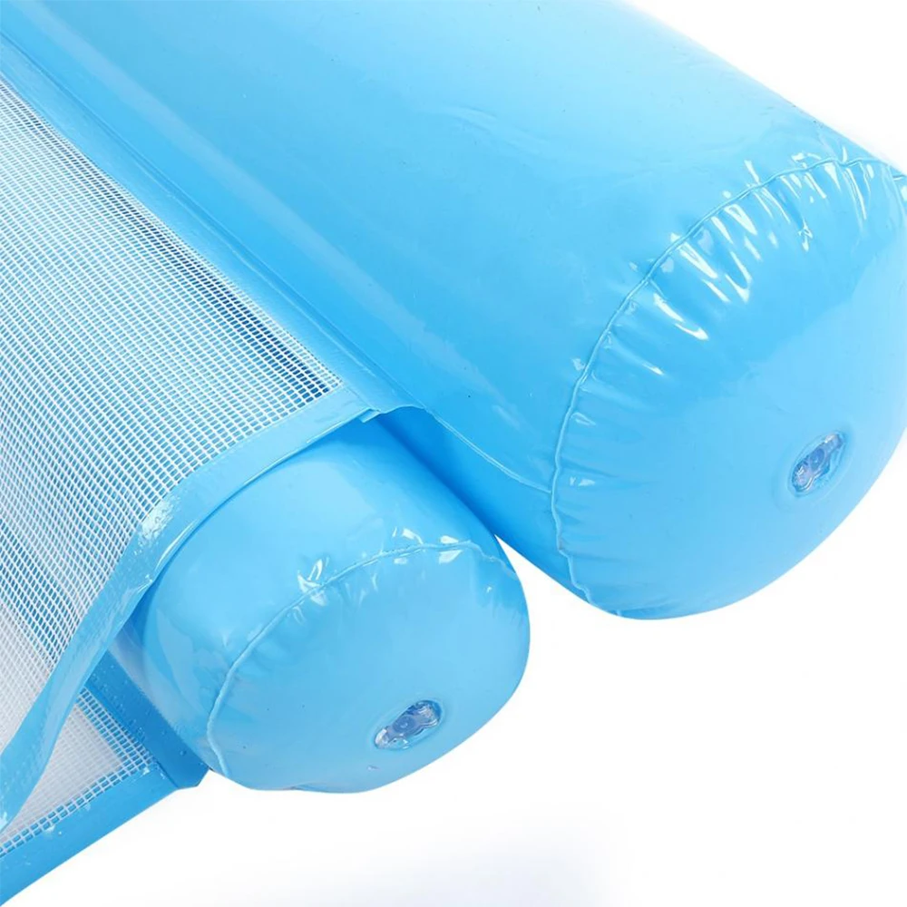 Надувная плавающая кровать водяной гамак плавательный бассейн Плавающий Матрас