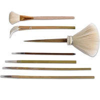 writing brush pottery tools painting painted hook pen sweep dust hydration ceramic clay polymer tool