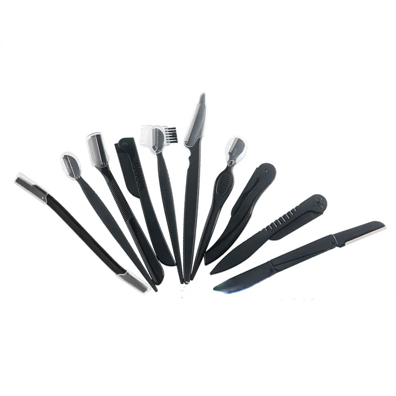 

Нож для стрижки бровей с защитной крышкой