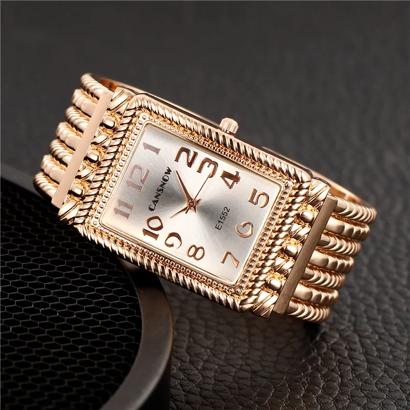 

Watches Women Rose Gold Watch For Womens Luxury Bracelet Watch Woman Stainless Steel Quartz Wristwatches Lady Clock Reloj Mujer
