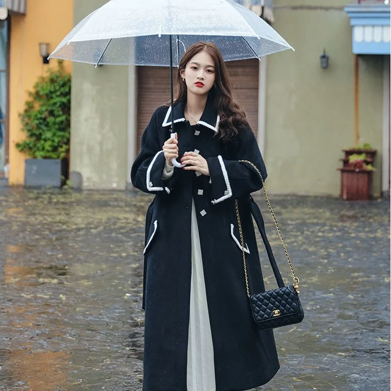 Комбинированная женская Элегантная универсальная однобортная улззанг в стиле