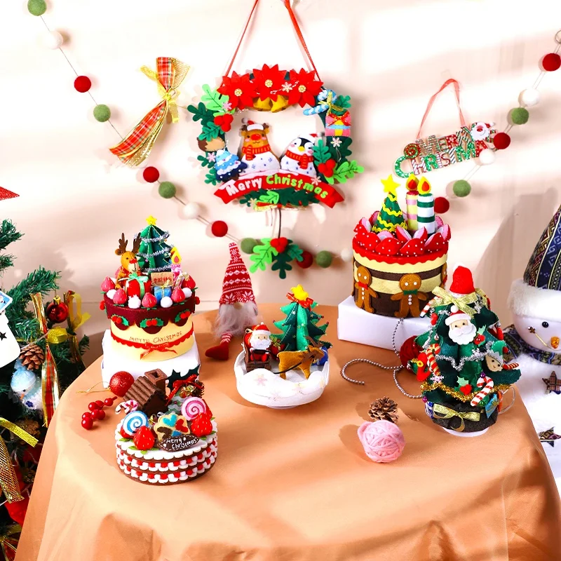 Санта Клаус подвесные украшения искусственные рождественские подарки сделай