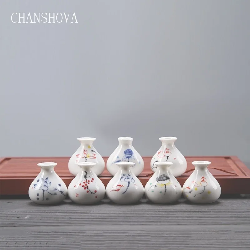 Китайские керамические вазы CHANSHOVA для цветов офисный декор аксессуары украшения