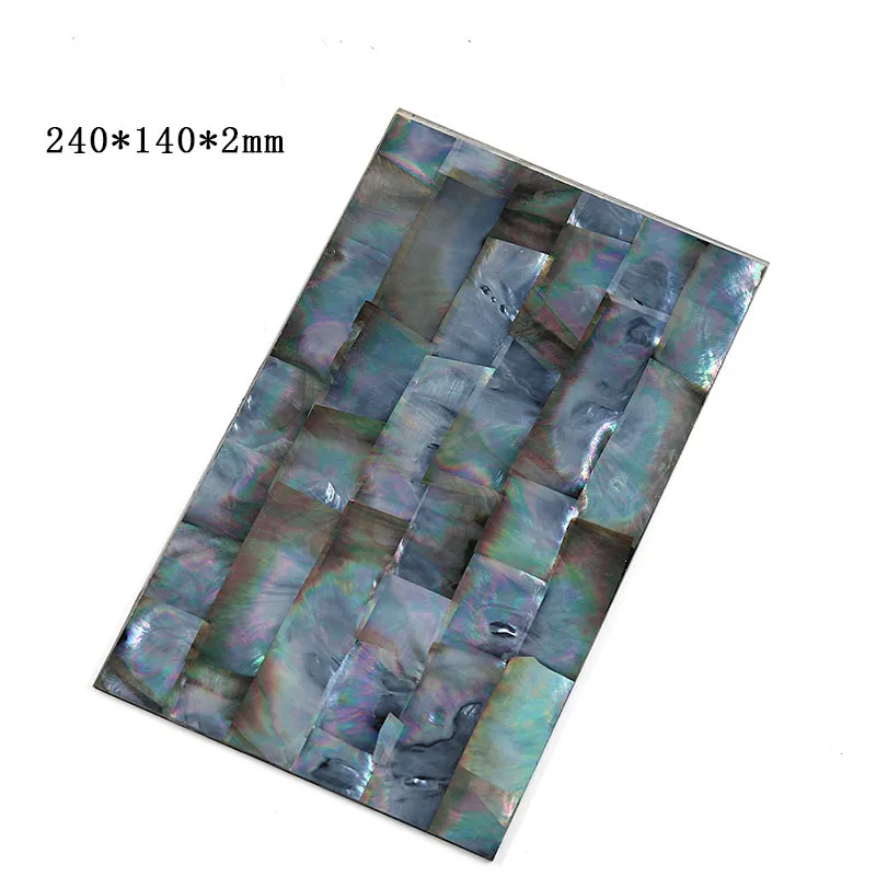 1 шт. натуральный веер модель жемчужной оболочки декоративный инкрустационный