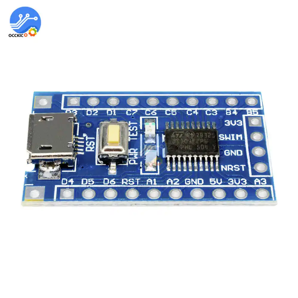 Плата разработки STM8S103F3P6 минимальная системная основная плата STM8S STM8 фотосессия 5