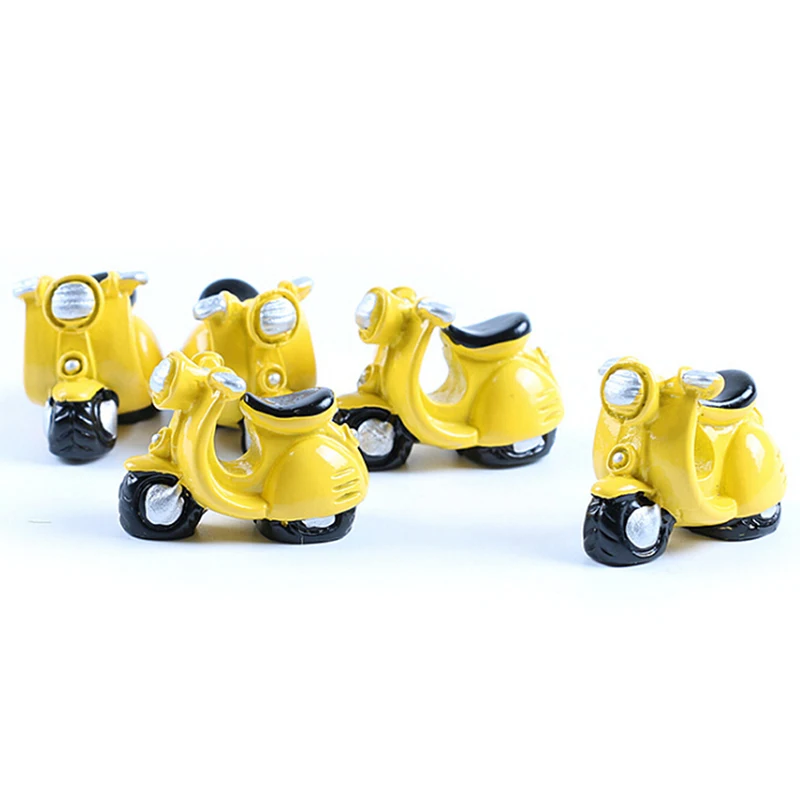 1:12 миниатюрный милый кукольный дом для мотоцикла украшение сада и дома|Игровые