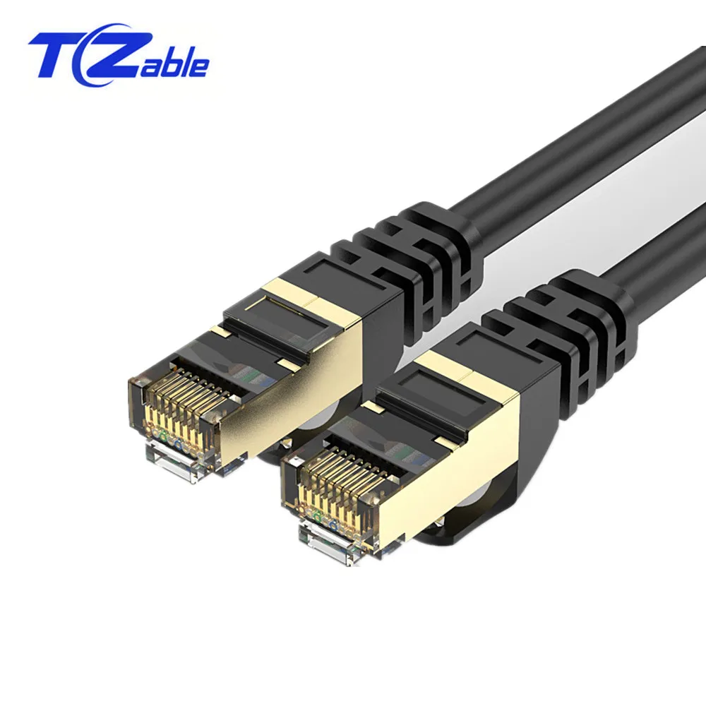 Cat7 сетевой кабель гигабитная высокоскоростная бескислородная медная лента