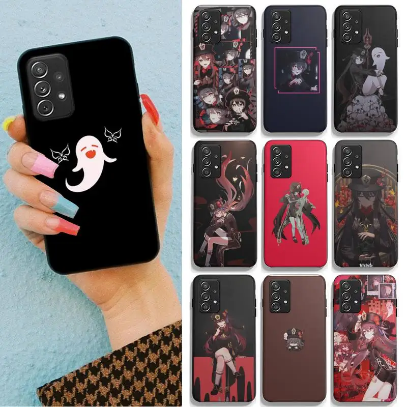 

Hu Tao Genshin Impact Phone Case For Samsung Galaxy A21S A31 A32 A20RE A51 A52 A71 5G A72 A80 A91 S10 Lite Shell Cover