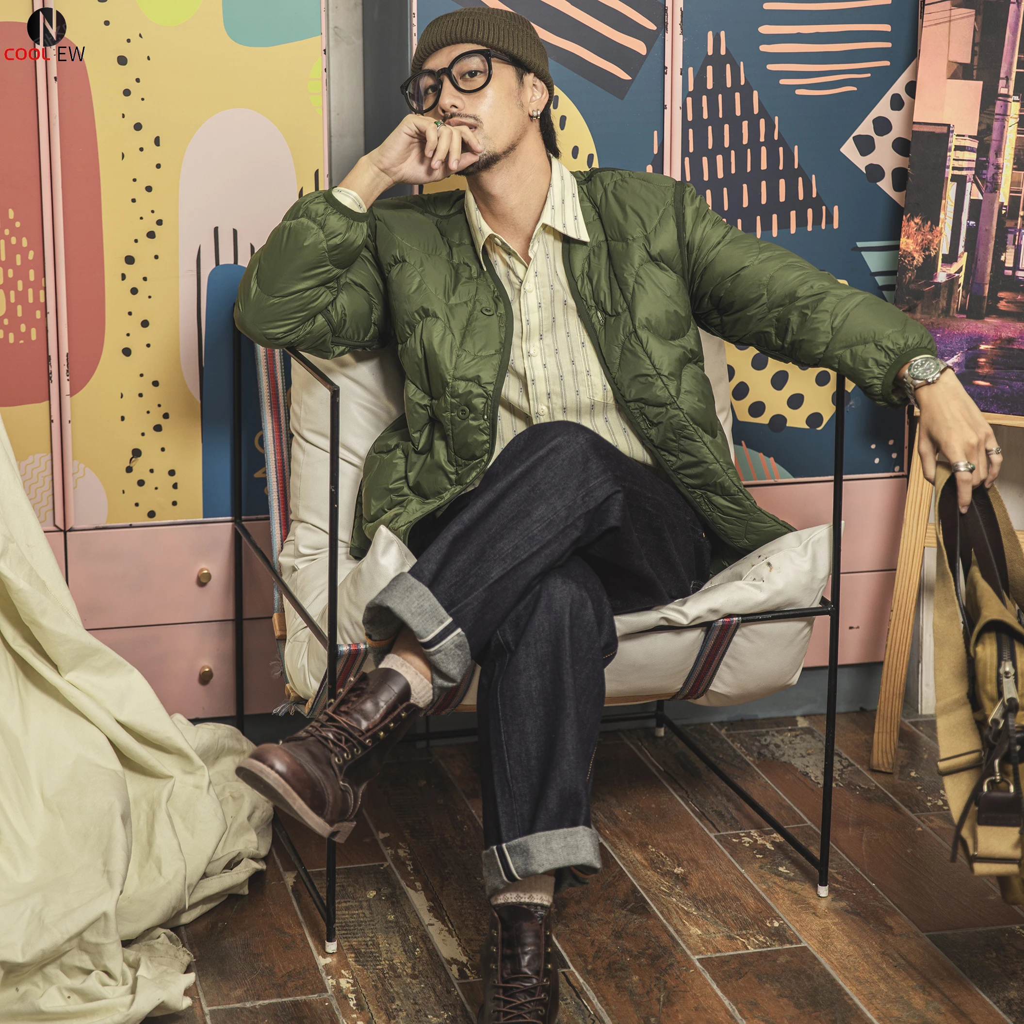 

M65-0003 Read Description! Asian Size Duck Feather Lining Available Super Warm M51 Parka Jacket