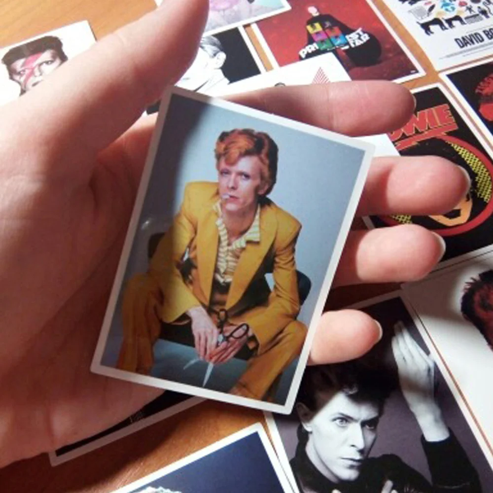 25 шт. рок певца Дэвида Боуи наклейки для ноутбука чемодан багажник автомобиля