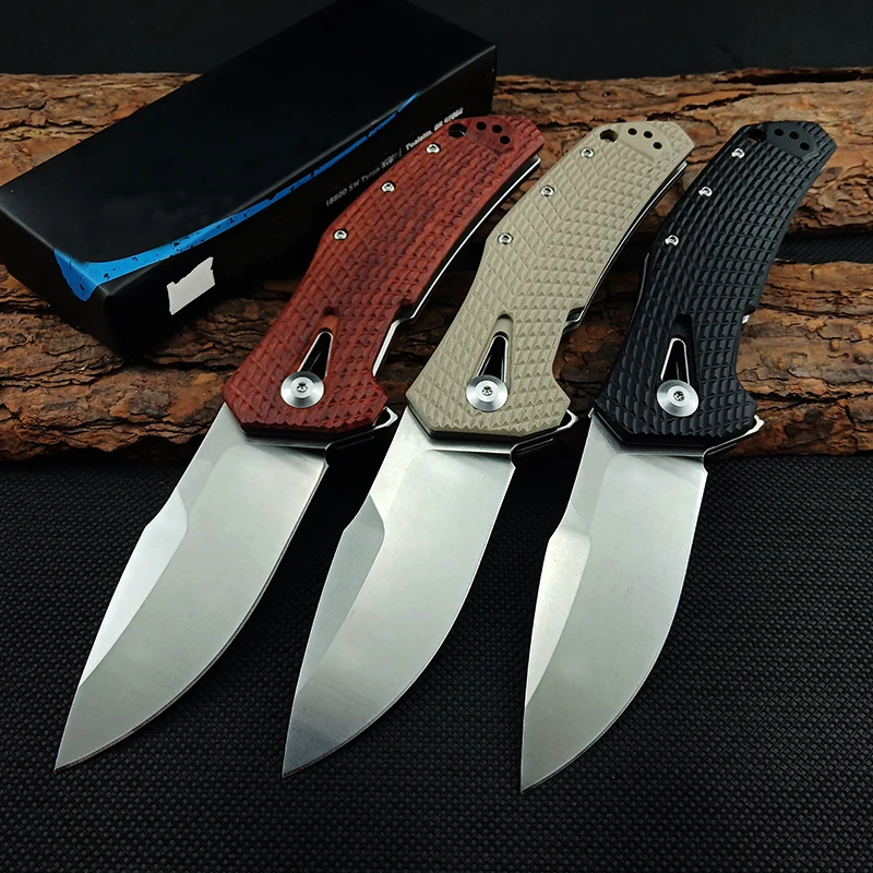 Складной нож ZT 0308 G10 карманный CPM20cv с деревянной ручкой спасательный набор для