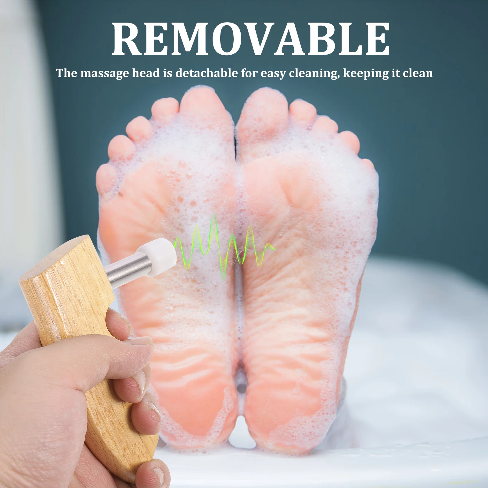 

1Pc Foot Massage Stick Acupoint Foot Massager Foot Care Instrument Birthday Gift