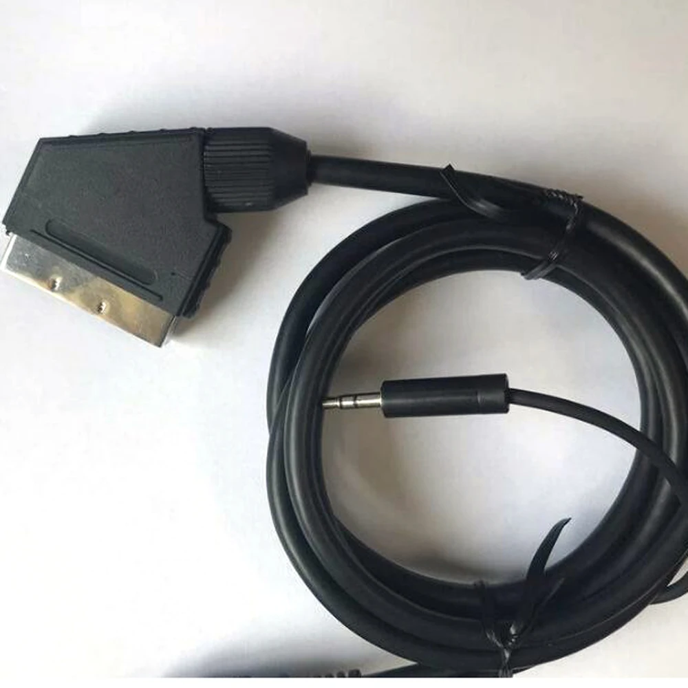Никелированный двухканальный кабель scart av для SEGA Genesis 1 3 5 мм 8 метров 10 шт. |