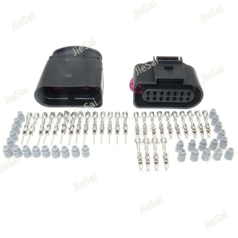 14-контактный разъем 6X0973817 6X0973717 Auto 09G для проводов коробки передач 6X0 973 817 6X0 973 717, водонепроницаемый разъем для VW Audi