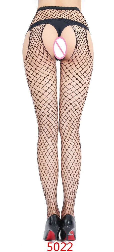Open-end stockings 1 Сексуальное нижнее белье, сексуальные эротические колготки размера плюс, сетчатые тонкие открытые колготки до и после, Колготки с тремя отверстиями, сетчатые колготки - Цвет: Open-end stockings 1