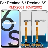 6 5 lcd for oppo realme 6 rmx2001 lcd display realme6 touch screen digitizer replacement for realme 6s rmx2002 lcd display
