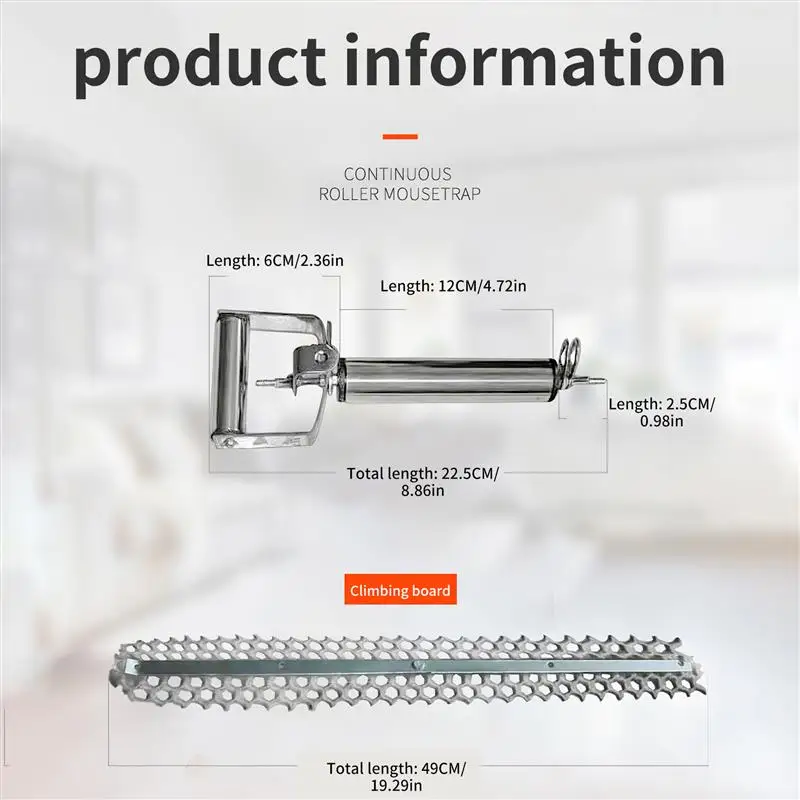 Авто ведро Мышь ролик ловушка для крыс непрерывного многоразовые грызунов Офис