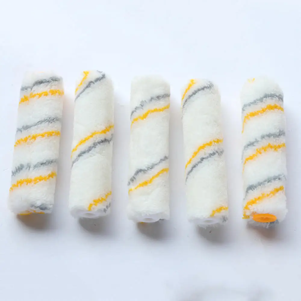 

20pcs 4 inch Craft Paint Foam Rollers Decorative Corner Roller Brush Sponge Paint Roller Sleeves Decorating Painting Tool Sets
