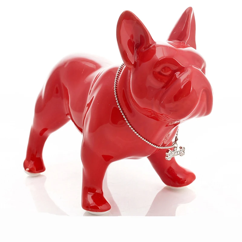 

RESIN FRENCH BULLDOG DOG STATUE HOME DECORATION ACCESSORIES CRAFTS ROOM DECORATION DOG ORNAMENT RESIN ANIMAL FIGURINE GIFTS