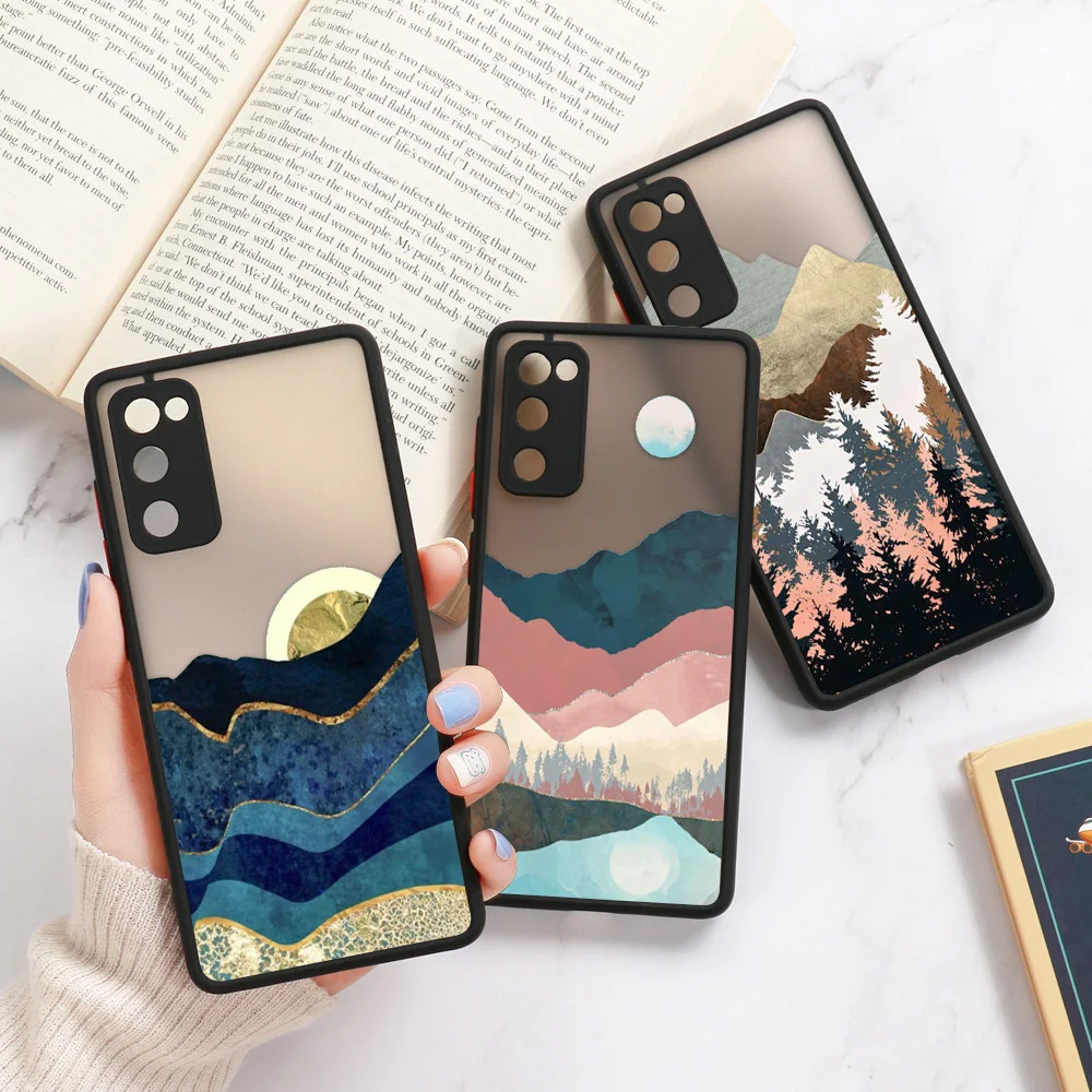 A52 A32 Case For Samsung A51 Case Landscape Protective Case Samsung A53 A13 A52S A71 A12 A72 A50 A70 A21S A31 A30 A20 A11 Cover