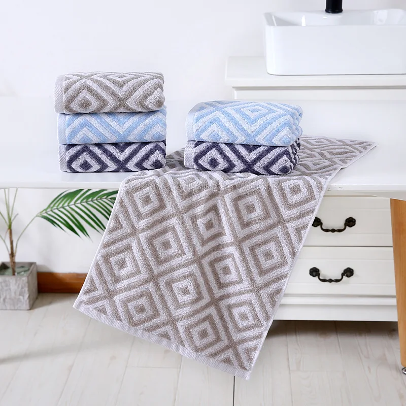 34x74 см 100% хлопковые полотенца для лица мягкое Впитывающее высококачественное