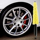Щетка для мытья автомобиля, губки, инструменты, щетки для мытья автомобильных колес, пластиковая ручка, щетка для чистки автомобильных колесных дисков
