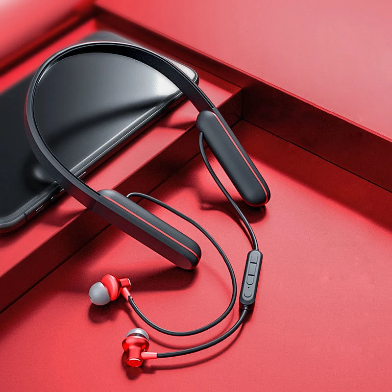 

120 Hours Playback Wireless Headphones Bluetooth 5.0 Earphones Magnetic Sports Headset IPX5 Waterproof Earbuds Noise Reduction