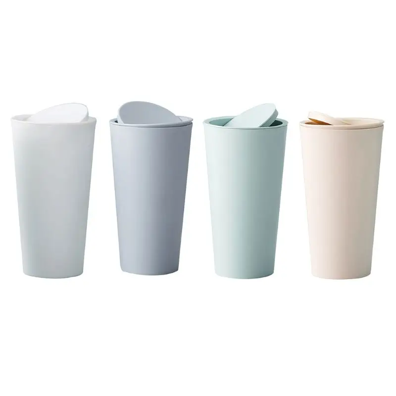 

Mini Small Waste Bin Desktop Garbage Trash Can Recycled Tabletop Wastebasket Car Dustbin Home Office Room H051