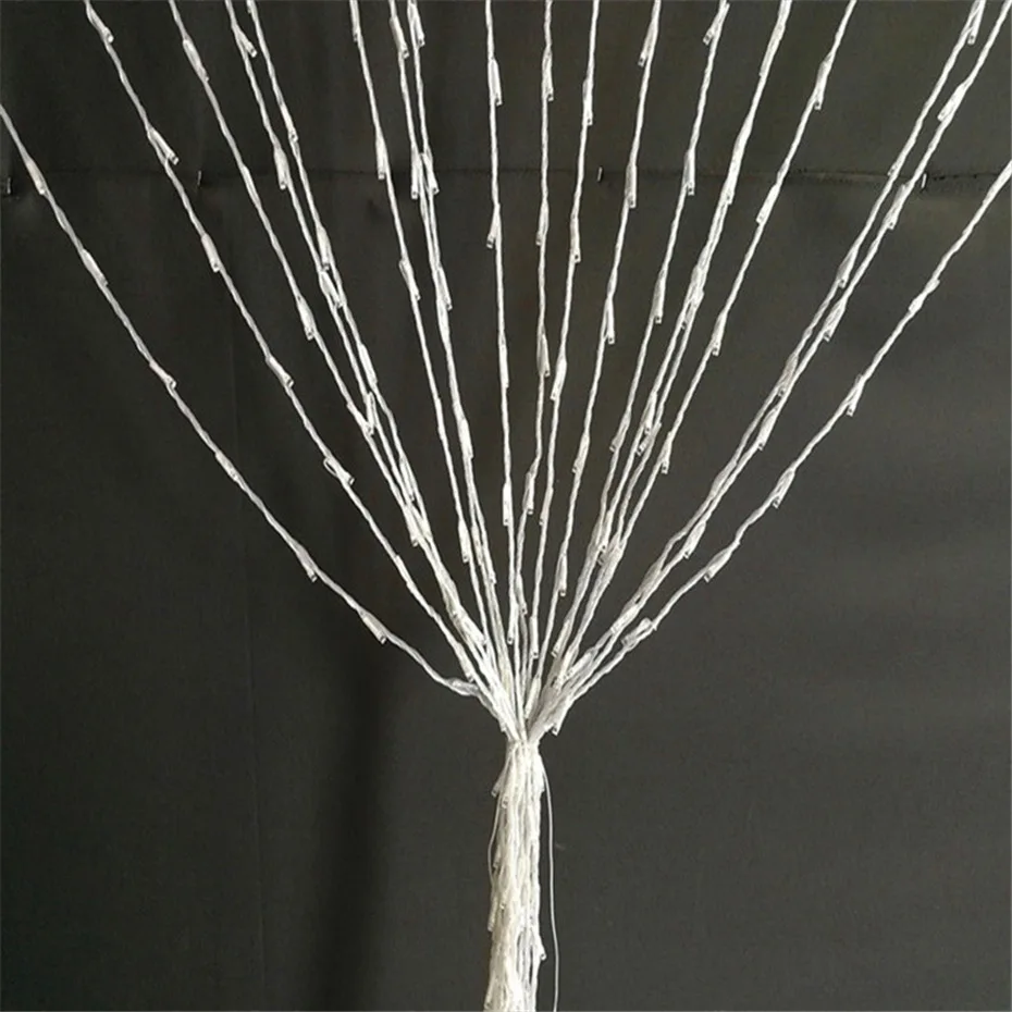 Светодиодные занавески освещение водопад 3*2 м вилка гирлянда Сказочный Свет